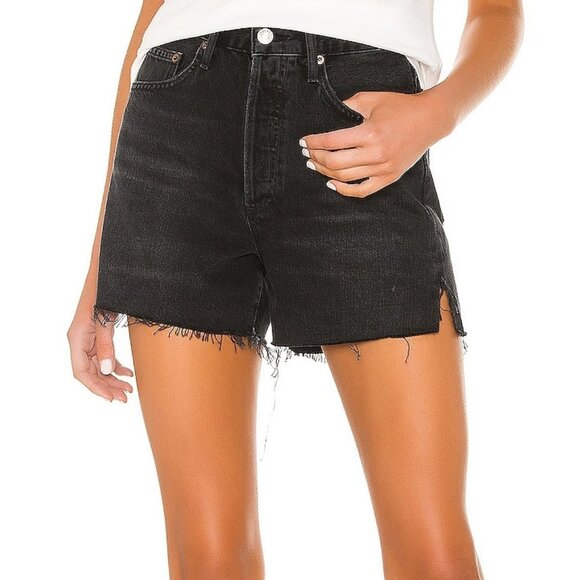 Agolde Dee High-Rise Shorts in Exhibit Size 23 - Picture 1 of 5